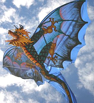 Cerf Volant Dragon , Chinois